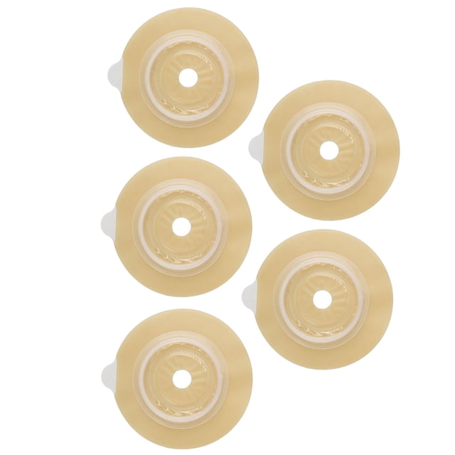Colostomy Barrier Rings, Disposable Soft Colloid Skin Friendly Skin Color Avoid Embarrassment Ostomy Barrier Rings for Outdoor Use