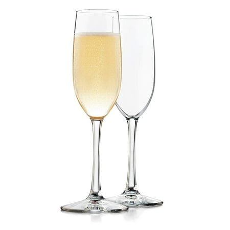Midtown Champagne Flute Glasses, Set of 4, Tall, slim bowls bring out the natural effervescence and flavors of your favorite bubbly; clean lines, beautiful glass.., By (Best Way To Clean Out Bowels)