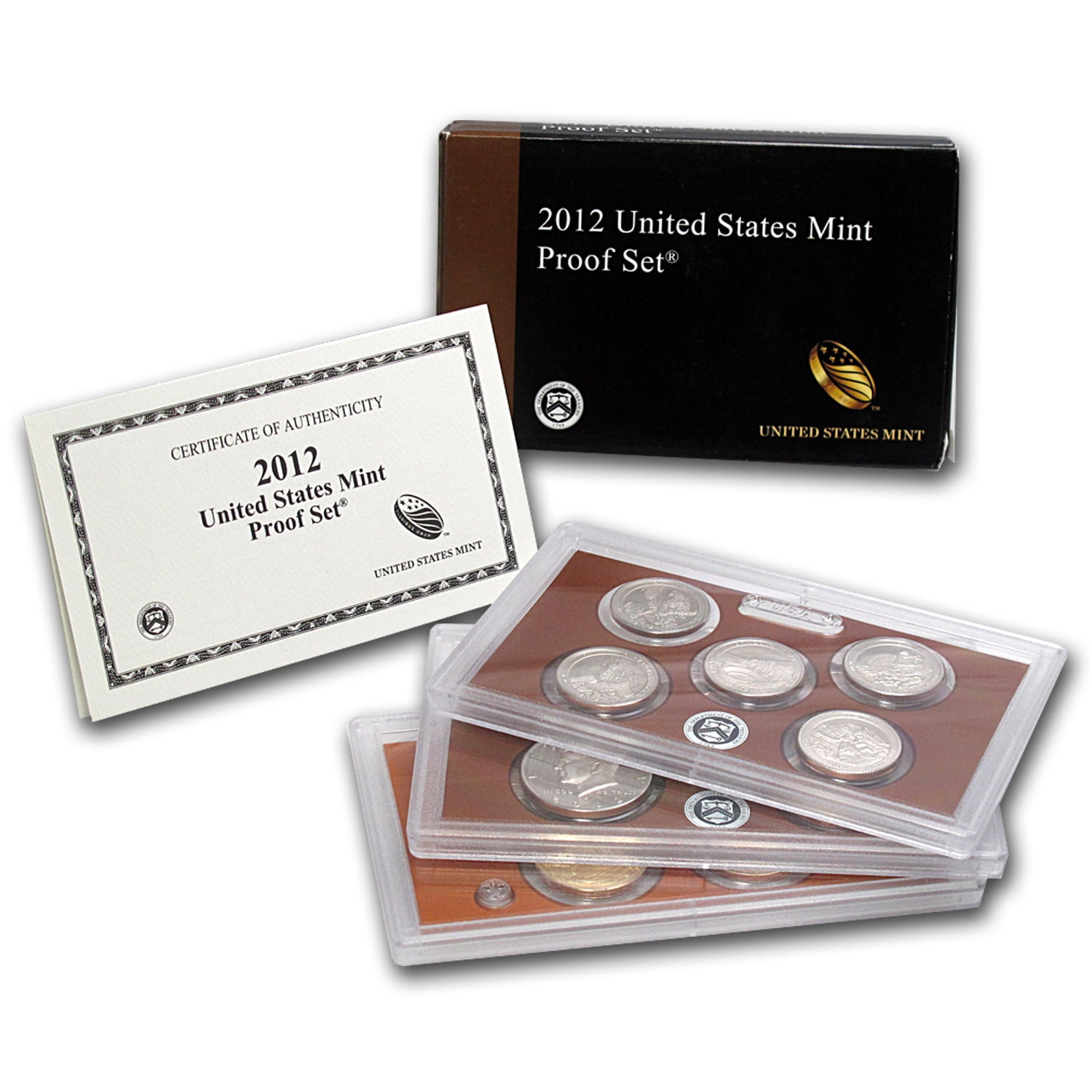2012 United States Mint Limited Edition Silver Proof Set No Coins 