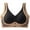 Black, variant on Bras for Women Plus Size Support T-shirt Bras Seamless Comfortable Bralettes Shapewear Breathable Full Figure Bras Front Closure