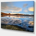 thumbnail image 2 of Approach To Dyrholaey Durign Sunrise - Grande Impression sur Toile Seashore, 2 of 4