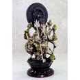 thumbnail image 2 of eSplanade - Ganesha Ganesh Ganapathi Heramba Ganapati Murti Idol Statue Sculpture | Pooja Idols - Home Decor | Brass  - 11.75" Inches - Golden-Brown, 2 of 5