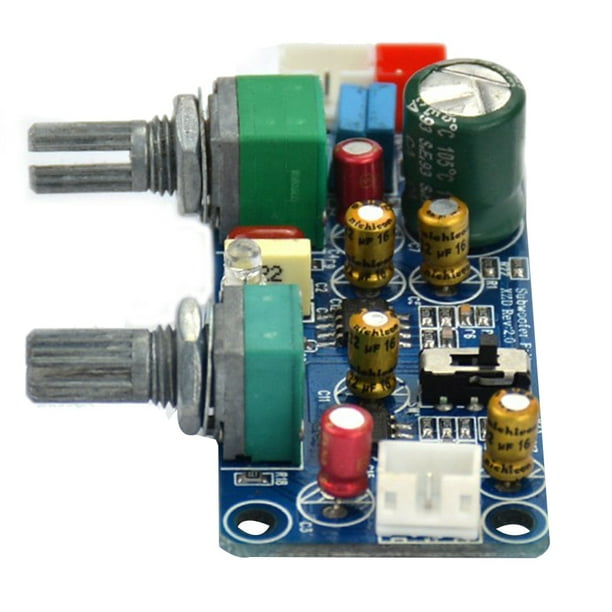 Low Pass Filter Subwoofer Preamp Amplifier Board Single DC 932V Preamplifier with Volume