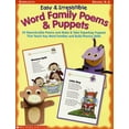 thumbnail image 1 of Pre-Owned Easy & Irresistible Word Family Poems & Puppets (Paperback) 0439251834 9780439251839, 1 of 1