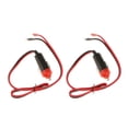 thumbnail image 1 of 2x 12V 10A Cable de Enchufe Más Ligero Convertidor de Adaptador de Inversor de Corriente para Automóvil kusrkot Cable del inversor de corriente del automóvil, 1 of 5