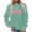 Light Blue, variant on Valentine's Day Sweatshirt for Women 2026 Love Heart Graphic Pullover Crewneck Long Sleeve Tops Valentines Sweatshirt Beige L
