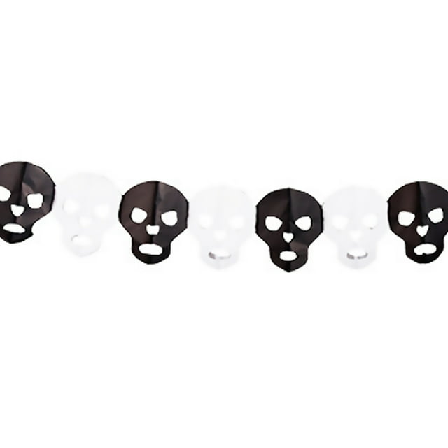 ZheElen Pumpkin/Ghost/Spider/Bat Design Halloween Paper Garland Decoration Party Props 3 Meters Length