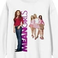 thumbnail image 2 of Mean Girls Key Art Crew Neck Long Sleeve White Adult Sweatshirt-XXL, 2 of 3