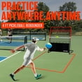 thumbnail image 5 of 4ft Portable Pickleball Rebounder Training Aid for Pro Player Level 4.0+, Adjustable Angle Easy Setup & Storage - Perfect Your Forehands Backhands Dinks Volleys Accuracy Coordination Kitchen Control, 5 of 7