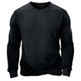thumbnail image 2 of Holiday Gifts! Titcea Mens Sweatshirt Fleece Solid Color Crew Neck Long Sleeve Thicken Pullover Sweatshirts Loose Comfort Warm Casual Sweaters, 2 of 7