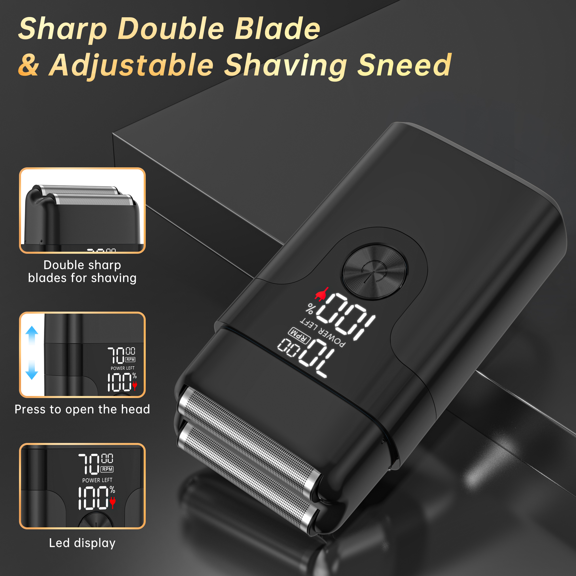 Cshidworld Professional Hair Clipper Set 3-in-1 photo 7