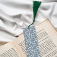 thumbnail image 6 of Kdxio Blue Bathroom Print Metal Tassel Bookmarks,Perfect Gift for Art Lovers and Bookworms Metal Bookmarks for Women, 6 of 8