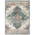 thumbnail image 2 of Well Woven Indira Manor Vintage Bohemian Medallion Oriental Blue 5'3" x 7'3" Area Rug, 2 of 7