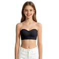 thumbnail image 3 of Shadoumai Soft Bras for Girls 10-16, Lightly Padded Cotton Girl Training Bras, Breathable, Wireless Comfort, 3 of 7