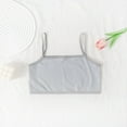 thumbnail image 2 of ZACPNCV Girls Seamless Training Bra Crop Sports Bra Pack Gray 11-12 Years, 2 of 4