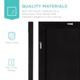 thumbnail image 6 of Best Choice Products 36x24in Rectangular Bedroom Bathroom Entryway Decorative Frameless Wall Mirror, 6 of 8