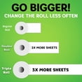 thumbnail image 5 of Bounty Select-A-Size Paper Towels, White, 2 Double Rolls, 5 of 16