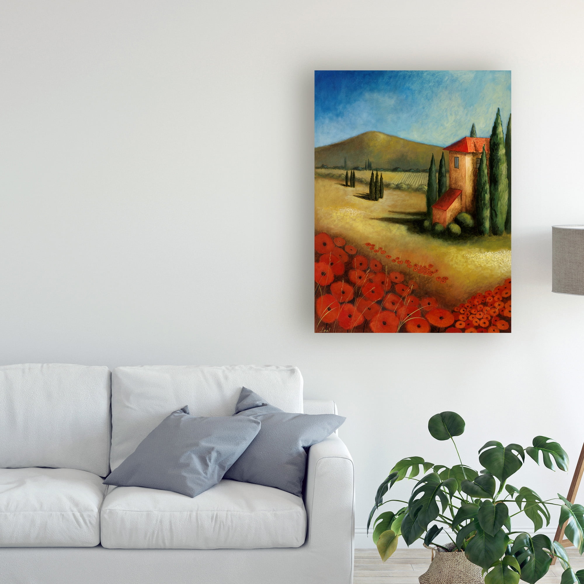 Trademark Fine Art 'Tuscan Hidden Home' Canvas Art by Pablo Esteban
