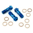 thumbnail image 3 of Titanium Double Banjo Bolt M10x(1.25mm) Race Spec Pack x3 (TIBANJOD10R-3), 3 of 6