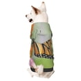 thumbnail image 1 of Balery A monarch butterfly Sudadera con Capucha para Perros Pequeños – Ropa para Mascotas, Disfraz para Perros y Gatos, Ideal para Fiestas y Cosplay-Small, 1 of 7