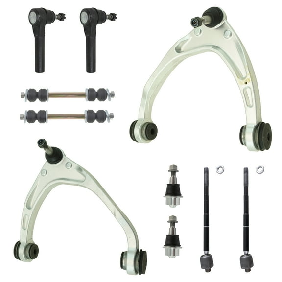 Front Control Arm Ball Joint Sway Bar Link Tie Rod Steering Suspension Kit 10pc PSA69580 Fits select: 2014-2016 CHEVROLET SILVERADO, 2014-2016 GMC SIERRA