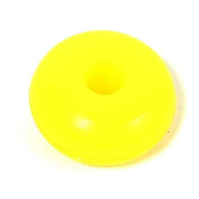 Bump Stop Molded, Yellow - 2.0 x 1.0 x 0.50 in.