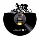 thumbnail image 1 of Reloj de pared retro con disco de vinilo Ironman Triathlon 30x30 cm, 1 of 3
