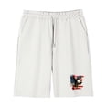 thumbnail image 5 of Boys White 2 Piece Cotton Outfit Set Short Sleeve T Shirt and Elastic Waist Shorts Kids Summer Clothing,Size 7 T, 5 of 9