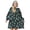 Alien and Star Black Pattern, variant on Alien Head and UFO Deep Black Pattern Oversized Sherpa Fleece Wearable Blanket Hoodie, Double-Sided Warm Fuzzy Pullover with Super Pockets for Women & Men