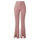 thumbnail image 4 of Vaqueros cargo de cintura media para mujer - Pantalones vaqueros elásticos de pierna ancha con bolsillos - Tejido ligero, estilo versátil para casa/playa/fiesta, 4 of 5