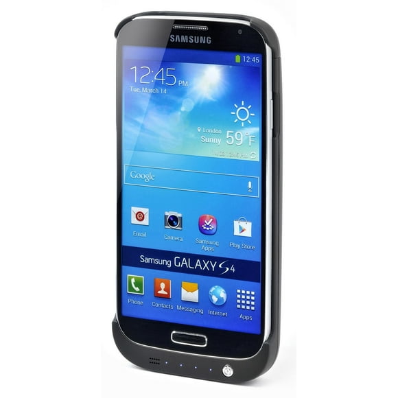 Étui avec alimentation PowerCases pour Samsung S4 - Noir