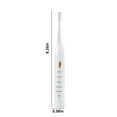 thumbnail image 3 of Toothbrush, 8 Brush Heads Toothbrush, 5 Cleaning Modes, Ipx7-Newly Upgraded Toothbrush, Longer Life, Faster Charging, 3 of 8