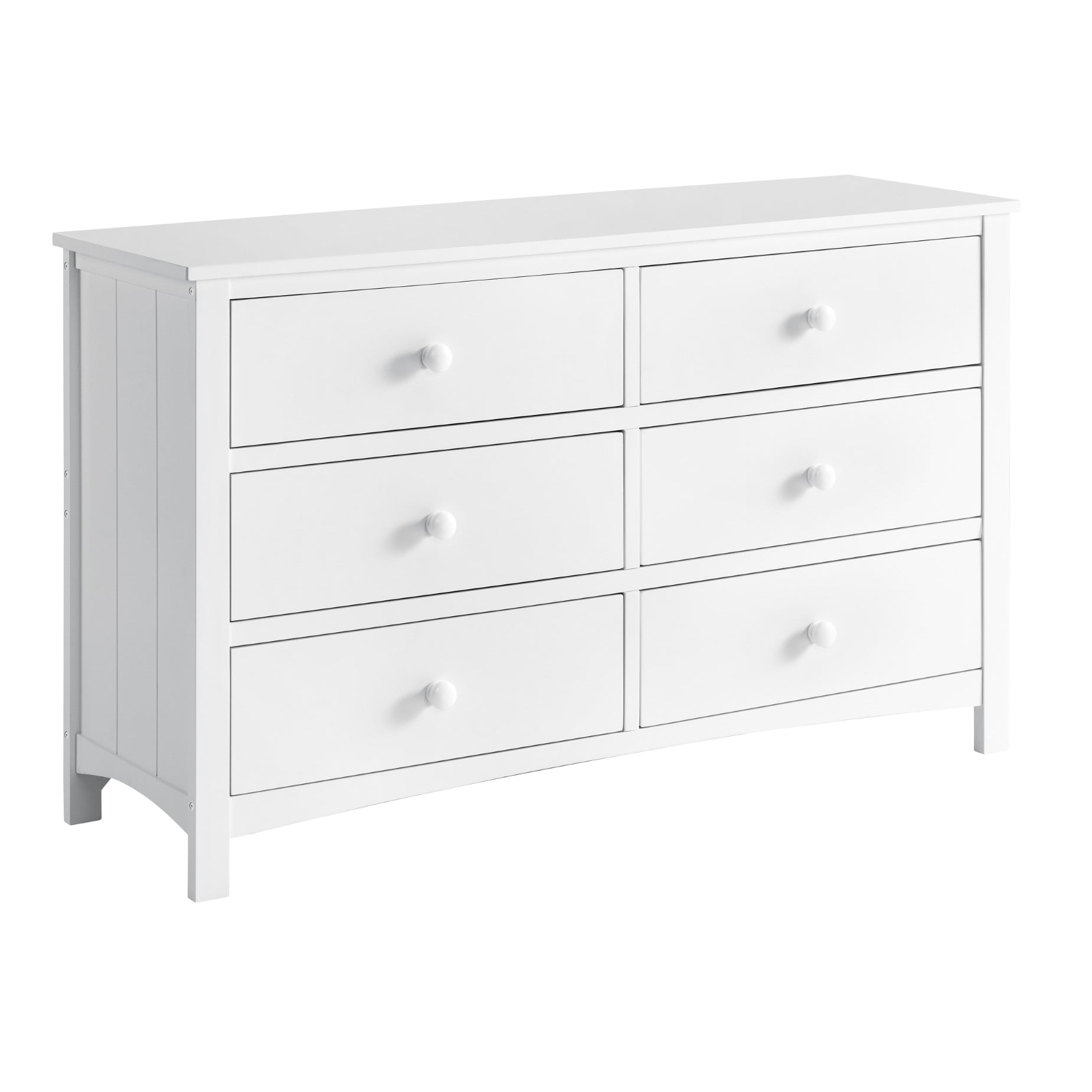 Oxford Baby Universal 6-Drawer Dresser, Snow White