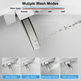 thumbnail image 6 of Smart Bidet Toilet with Heated Seat & Warm Air Dryer - Auto/Foot Flush, Adjustable Water Settings, Self-Cleaning Nozzle, Energy-Saving, 6 of 7