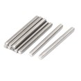 thumbnail image 1 of Unique Bargains M5 x 55mm 304 Stainless Steel Fully Threaded Rod Bar Studs Fasteners 10 Pcs, 1 of 1