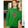 thumbnail image 2 of Realistic Heart Love You Sweatshirt Women -Image by Shutterstock, Female 4X-Large, 2 of 4