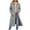 Z-Gray, variant on XFLWAM Women's Casual Zip up Fleece Hoodies Long Tunic Sweatshirts Jackets Fashion Plus Size Sweatshirt Coat with Pockets Navy S