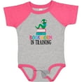 thumbnail image 3 of Inktastic Bookworm in Training Reading Boys or Girls Baby Bodysuit, 3 of 5