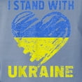 thumbnail image 3 of CafePress - Ukrainian Lover I Stand With Ukraine Heart T Shirt - Womens Comfort Colors® Shirt, 3 of 4