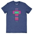 thumbnail image 4 of Blessed Girl Womens Boyfriend T-Shirt Southwest Cross, 4 of 4