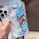 thumbnail image 4 of Funda transparente con estampado de delfines y tortugas marinas de verano para iPhone 16, 15, 13, 12, 11, 14 Pro Max, Mini XR, XS, 7, 8, 14 y 15 Plus, funda de silicona para parachoques, 4 of 5