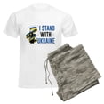 thumbnail image 6 of CafePress - I Stand With Ukraine Men's Light Pajamas - Men's Light Loose Fit Cotton Pajama Set, 6 of 7