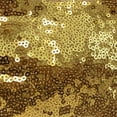 thumbnail image 2 of Your Chair Covers - 90 x 132 Inch Rectangular Glitz Sequin Tablecloth Gold, 2 of 2