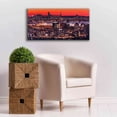 thumbnail image 6 of Epic Graffiti 'Oakland SF Twilight' by Greg Linhares, Canvas Wall Art, 40"x20", 6 of 8