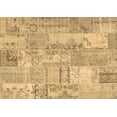 thumbnail image 1 of Ahgly Company Indoor Rectangle Patchwork Brown Transitional Area Rugs, 2' x 4', 1 of 4