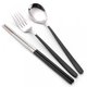 thumbnail image 1 of Juego de vajilla de acero inoxidable 304, conveniente cuchara coreana, tenedor, palillos, vajilla de titanio para un solo estudiante, caja de almacenamiento de regalo Feliz Sencillez, 1 of 2