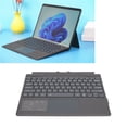 thumbnail image 4 of Notebook   Keyboard, Ultra Slim  Keyboard Sensitive Keystrokes Quiet Typing Stable Colorful Backlight Mechanical Buttons  for Travel, 4 of 7