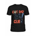 thumbnail image 4 of Cat Dad Shirt For Men Women Cat Dad Club Life is Better with Cats Cat Dad ON Back T-Shirt Mens Summer Tees, 4 of 4