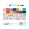 thumbnail image 2 of * Cuenta de de Spacer Beads Charms Beading Jewelry Halzgos SM SunniMix Pequeñas cuentas de semillas, 2 of 8