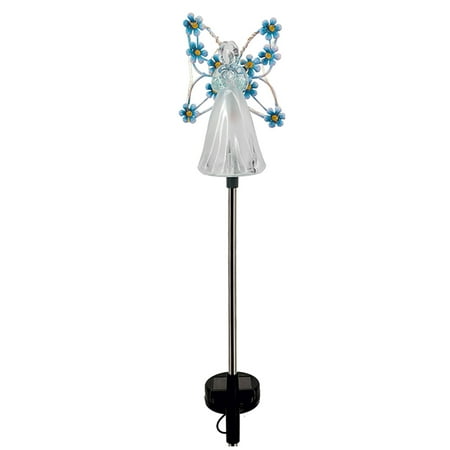 

Solar Angel Lights | Garden Lights Solar Powered Waterproof with Fairy Angel Decor | Solar Landscape Lights Decorative Light for Garden Yard Patio Cemetery Grave Decorations